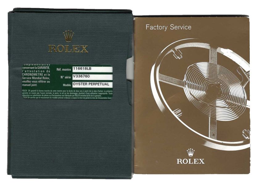 Rolex Submariner 116618 LN